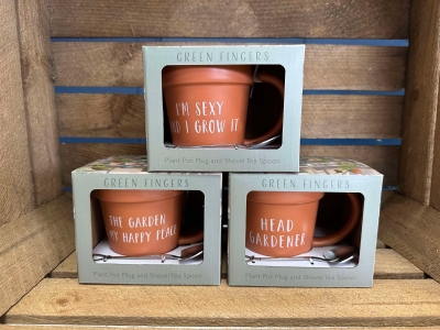 Plant Pot Mug Set